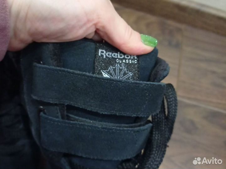 Высокие кроссовки сапоги Reebok весна, осень