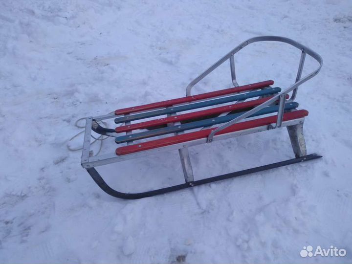 Советские Санки СССР Алюминиевые