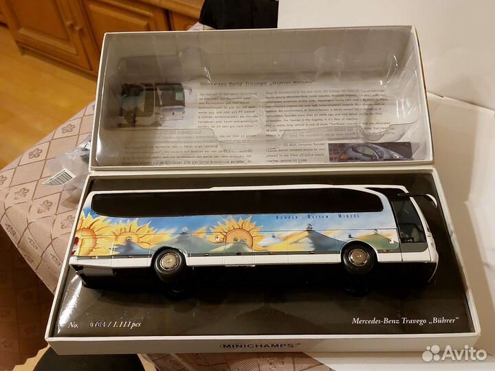 Модель автобуса Mercedes-Benz Travego