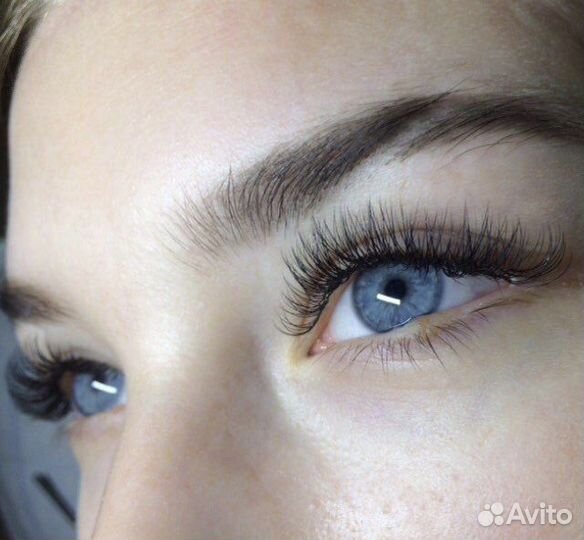 Наращивание ресниц, коррекция
