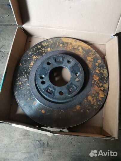 Тормозные диски kia sorento prime передние