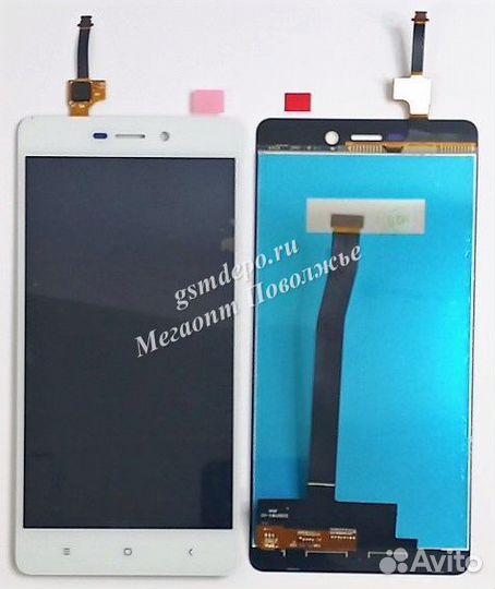 Дисплей Xiaomi Redmi 3/3S/3 Pro/3X модуль белый