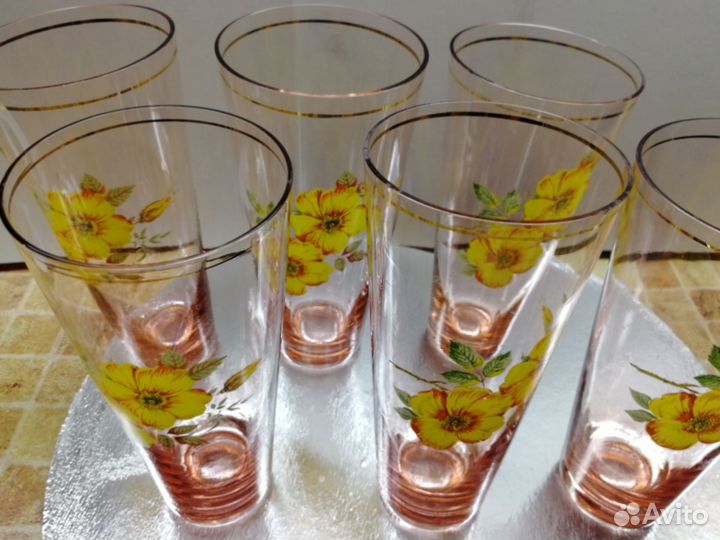 Стаканы, рюмки