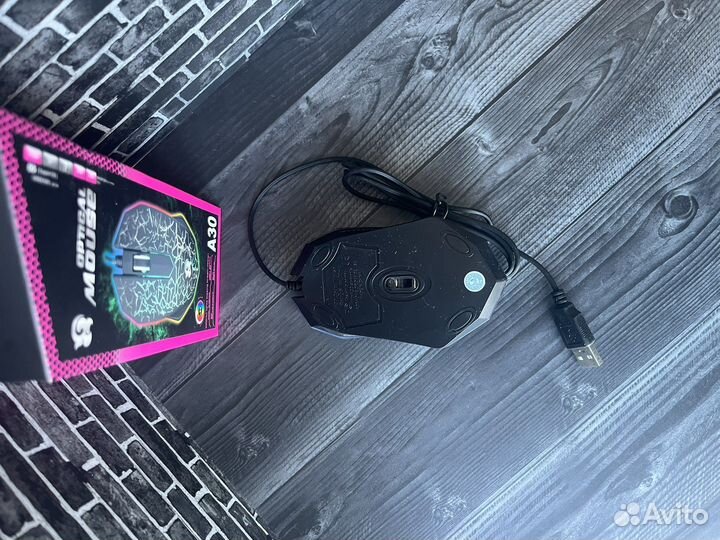 Компьютерная мышка подсветка проводная