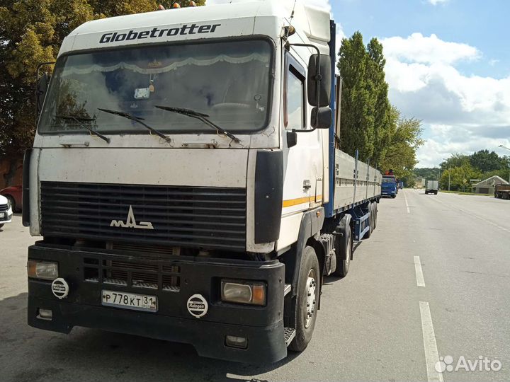 МАЗ 544008 с полуприцепом, 2008
