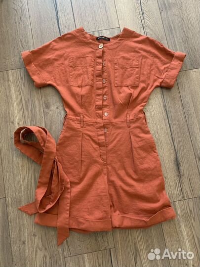 Комбенизон женский льняной