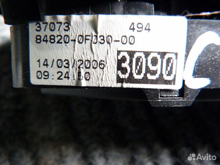 Кнопка стеклоподъемника Corolla Verso до 09г