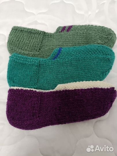 Следки вязаные