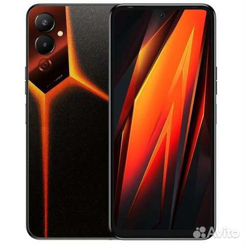 Tecno pova 4 8/128 лавовый