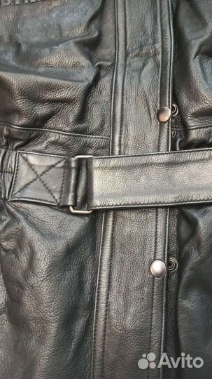 Мотокуртка кожаная, 48