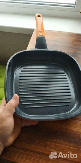Сковорода гриль для индукции