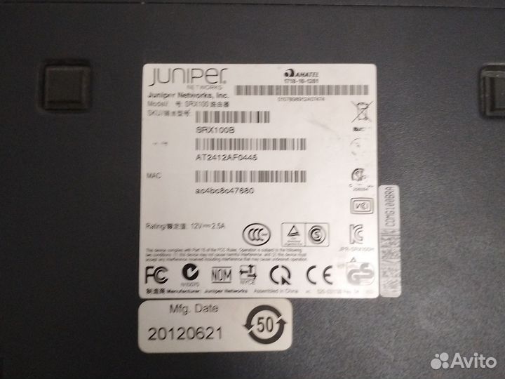 Juniper srx100