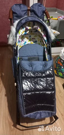 Коляска санки