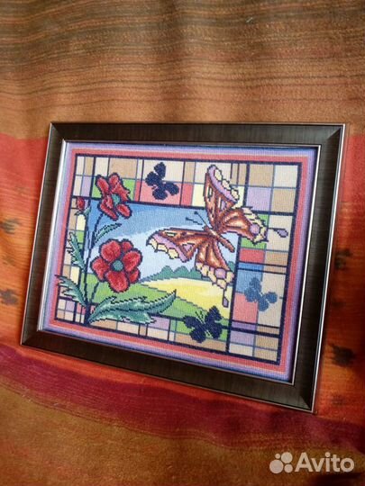 Картина вышивка 