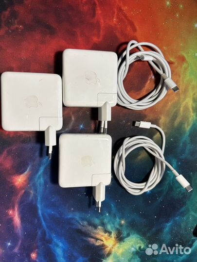 Блоки зарядки 61W оригинал MacBook type-c
