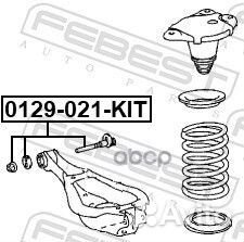 Болт с эксцентриком (ремкомплект) 0129021KIT