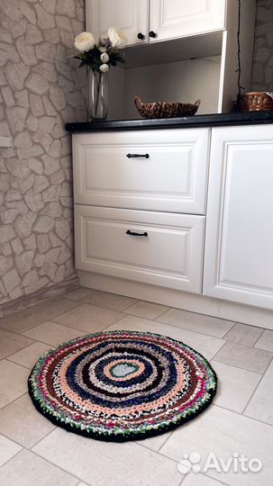 Коврик деревенский круглый