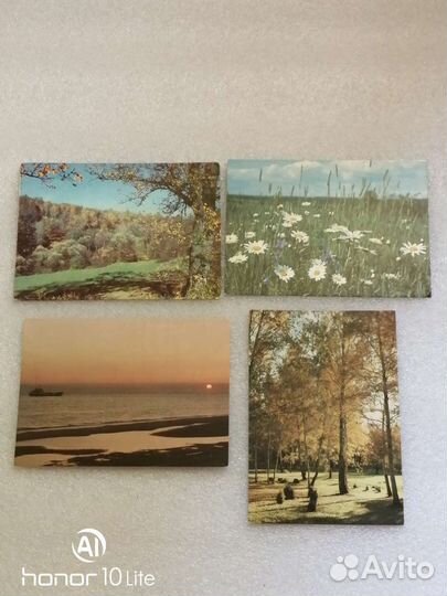 Открытки СССР, чистые, оригинал