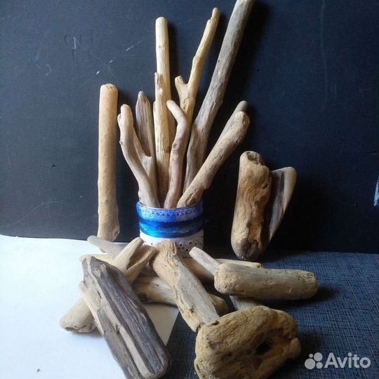 Палочки дрифтвуд 20 шт.в наборе. Лот 103