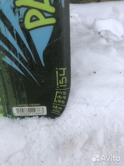 Горные лыжи комплект