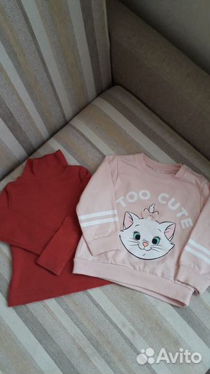 Детская одежда для девочек 92 98 пакетом