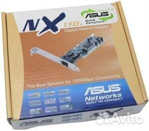 Гиговая Сетевая карта asus NX1101 новая