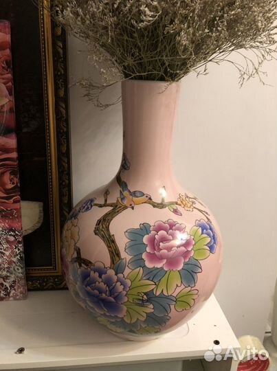 Ваза напольная керамическая