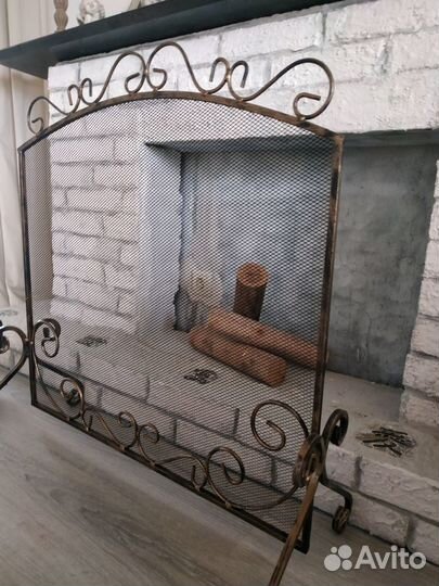 Кованый комплект для камина