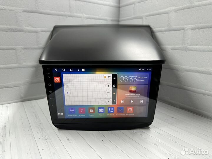 Магнитола андроид GrayBird Mitsubishi L200 6Gb