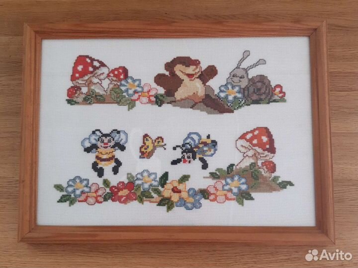 Вышивка готовая для детской