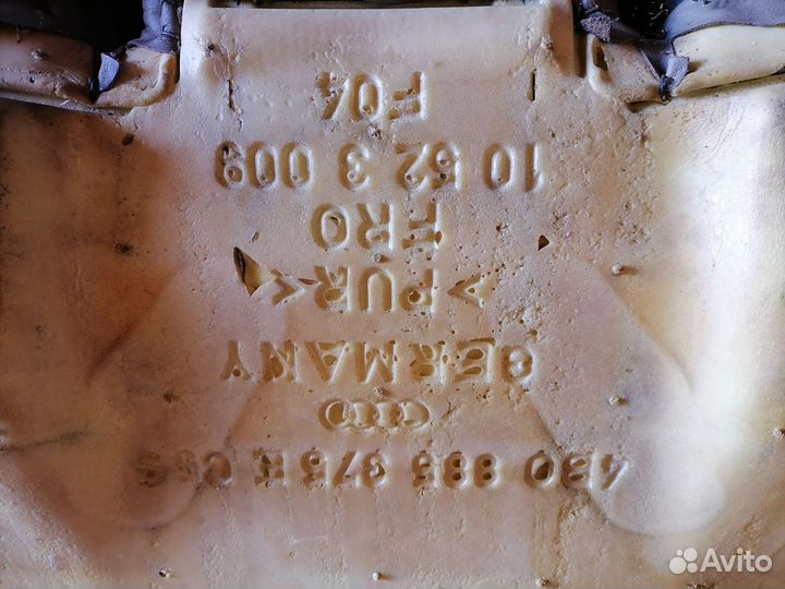 Заднее сиденье на audi A6 C5