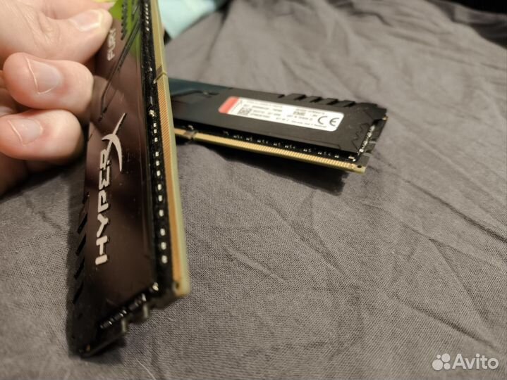 Оперативная память ddr4 16gb 3200 HyperX Fury