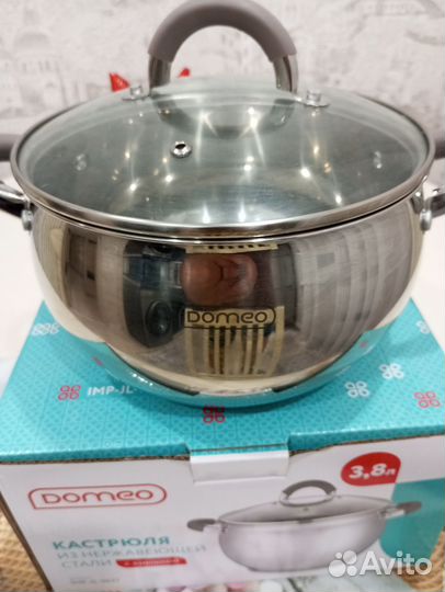 Кастрюля из нержавейки