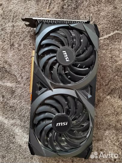 Видеокарта rtx 3060ti msi