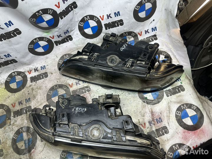 Фары передние бмв Е39 ксенон в сборе до рест