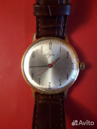 Часы Луч позолоченные СССР