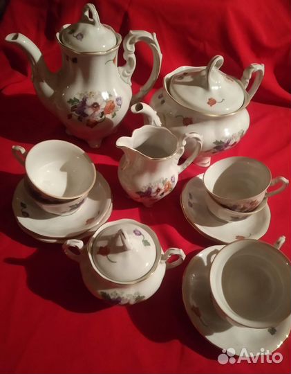 Сервиз винтаж конец 40х гг