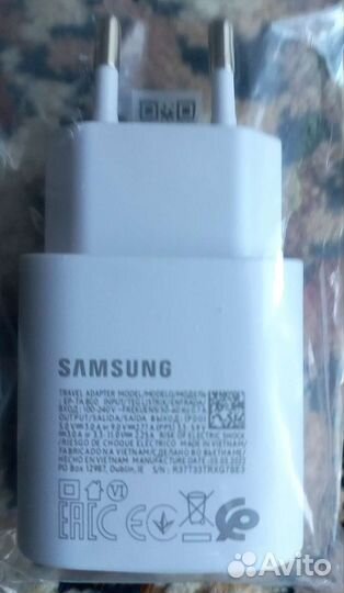 Aдаптер З/у + кабель samsung