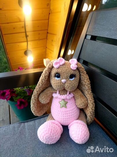 Плюшевая зайка