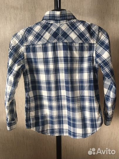 Рубашка для мальчика H&M (Бангладеш),7-8 лет