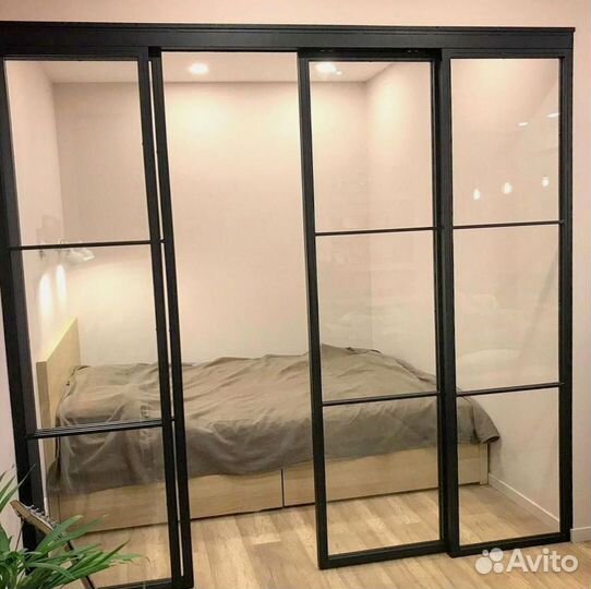 Перегородки из стекла