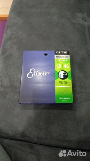 Комплект струн для электрогитары, 10-46, Elixir