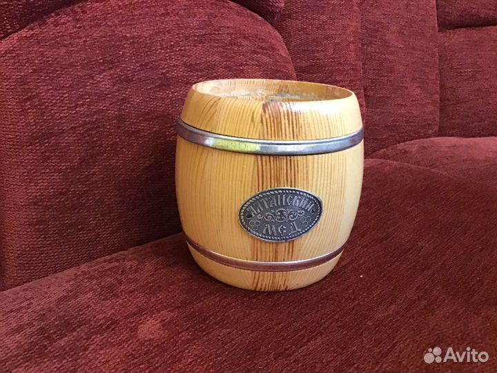 Горшочек деревянный