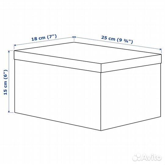 Контейнер с крышкой IKEA