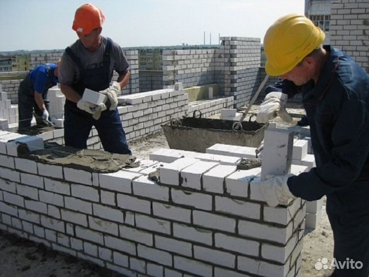 Каменщик вахта проживание/питание /билеты покупаем