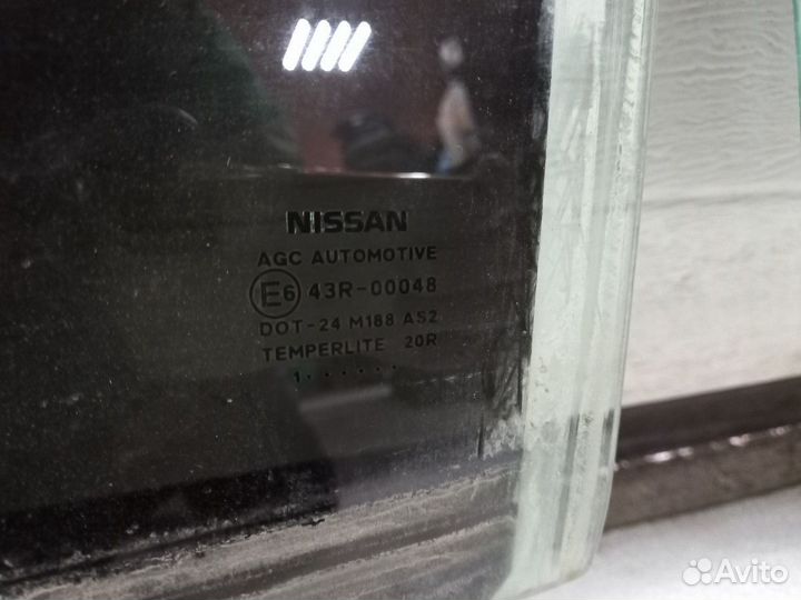 Стекло боковое Nissan Qashqai I рестайлинг (2010—2