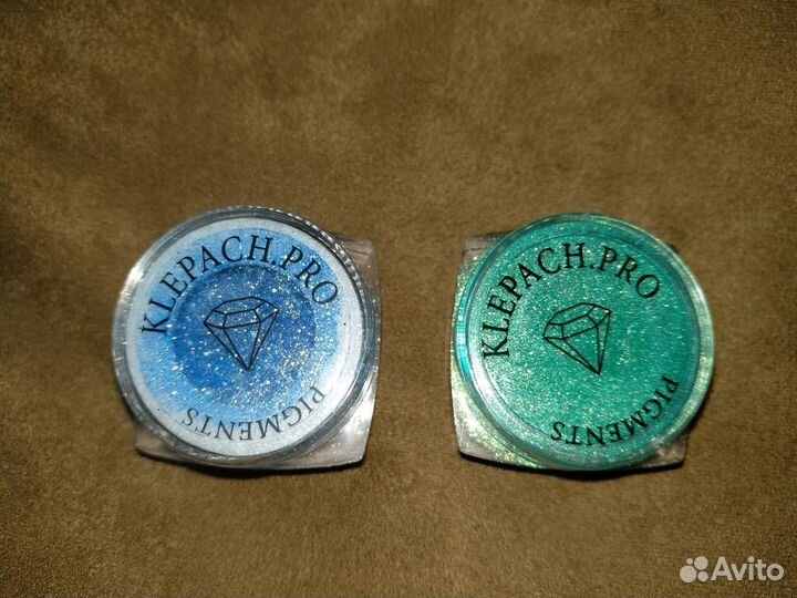 Тени Klepach pro и Justpigments