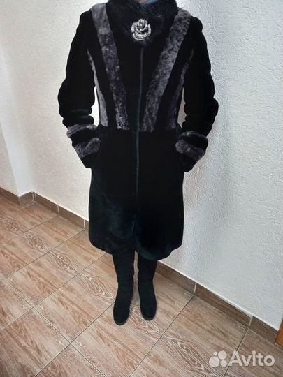 Шуба мутоновая