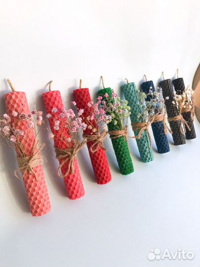 Свечи из вощины