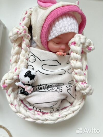 Миниреборн кукла пупсик ооак кастом куклы